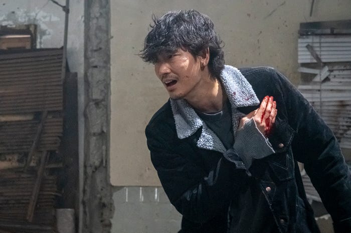 綾野剛 /「アバランチ」最終話より(C)カンテレ・フジテレビ