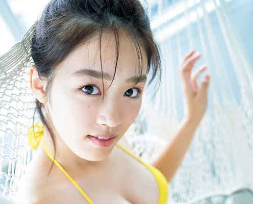 フレッシュなグラマラスボディが魅力 新人女優・清水綾乃のビキニ姿に釘付け