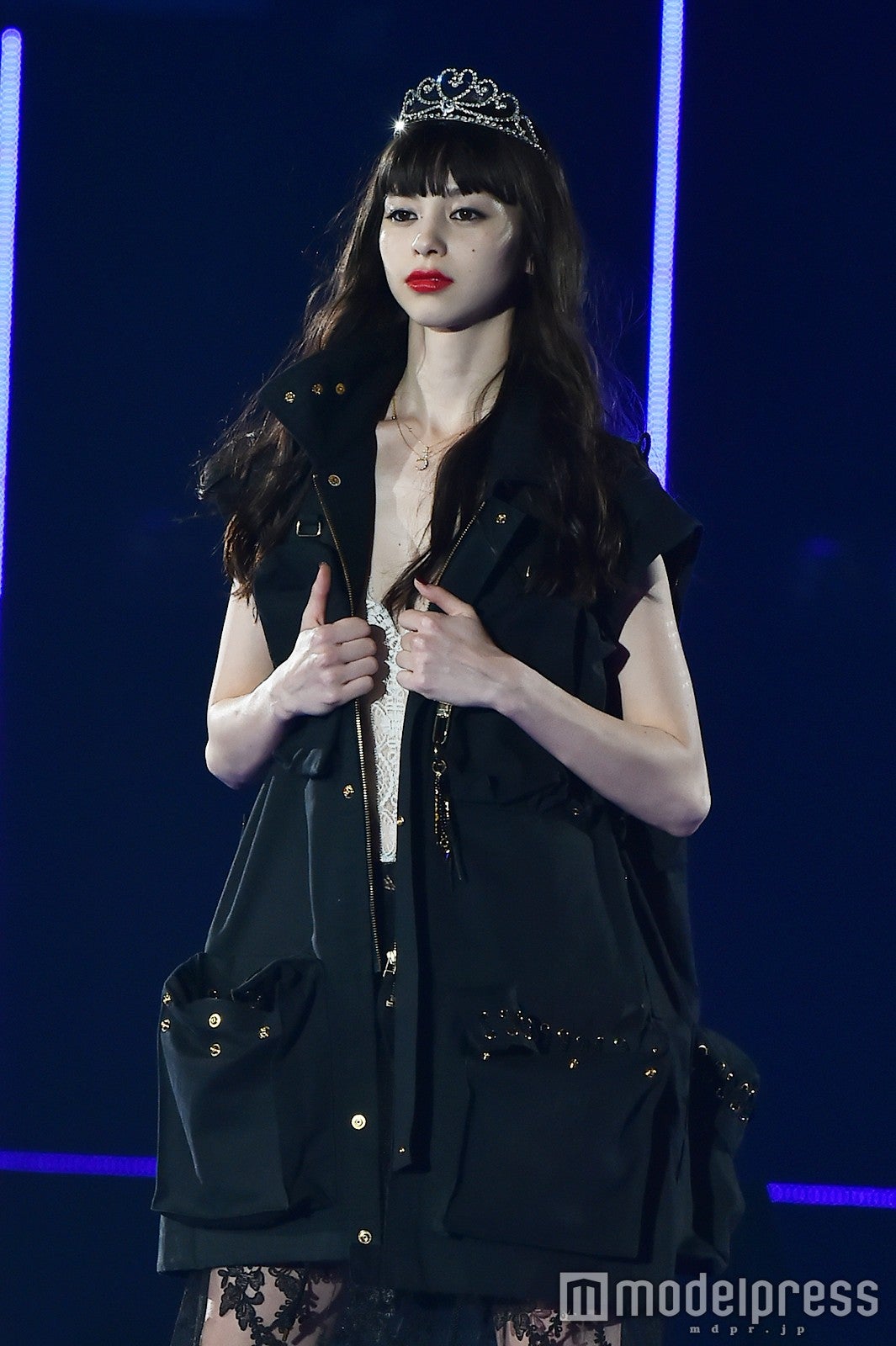 「第22回 東京ガールズコレクション2016 SPRING／SUMMER」に出演した中条あやみ（C）モデルプレス