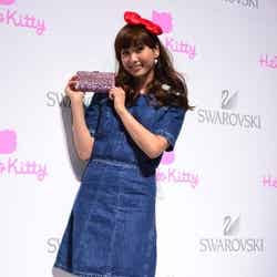 藤本美貴（「SWAROVSKI presents“House of Hello Kitty”」より）