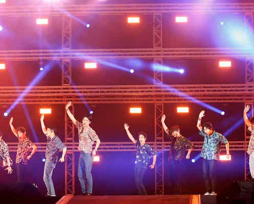 EXO、夏全開!汗だくパフォーマンスに会場熱狂<セットリスト/a-nation 2018>