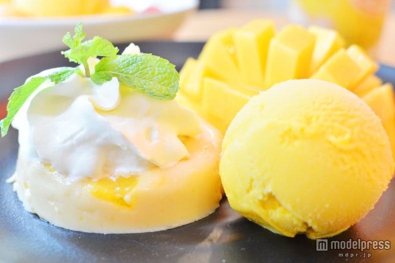 3種類が1度に食べられる「マンゴタンゴ」