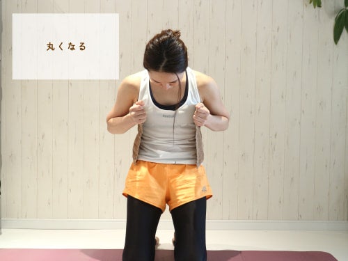 フェイスタオルくびれワーク