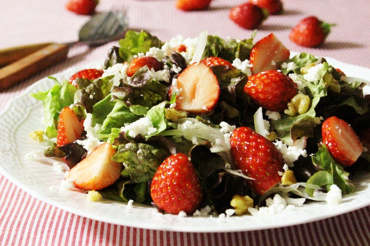 いちごのサラダ~いちごドレッシング~
