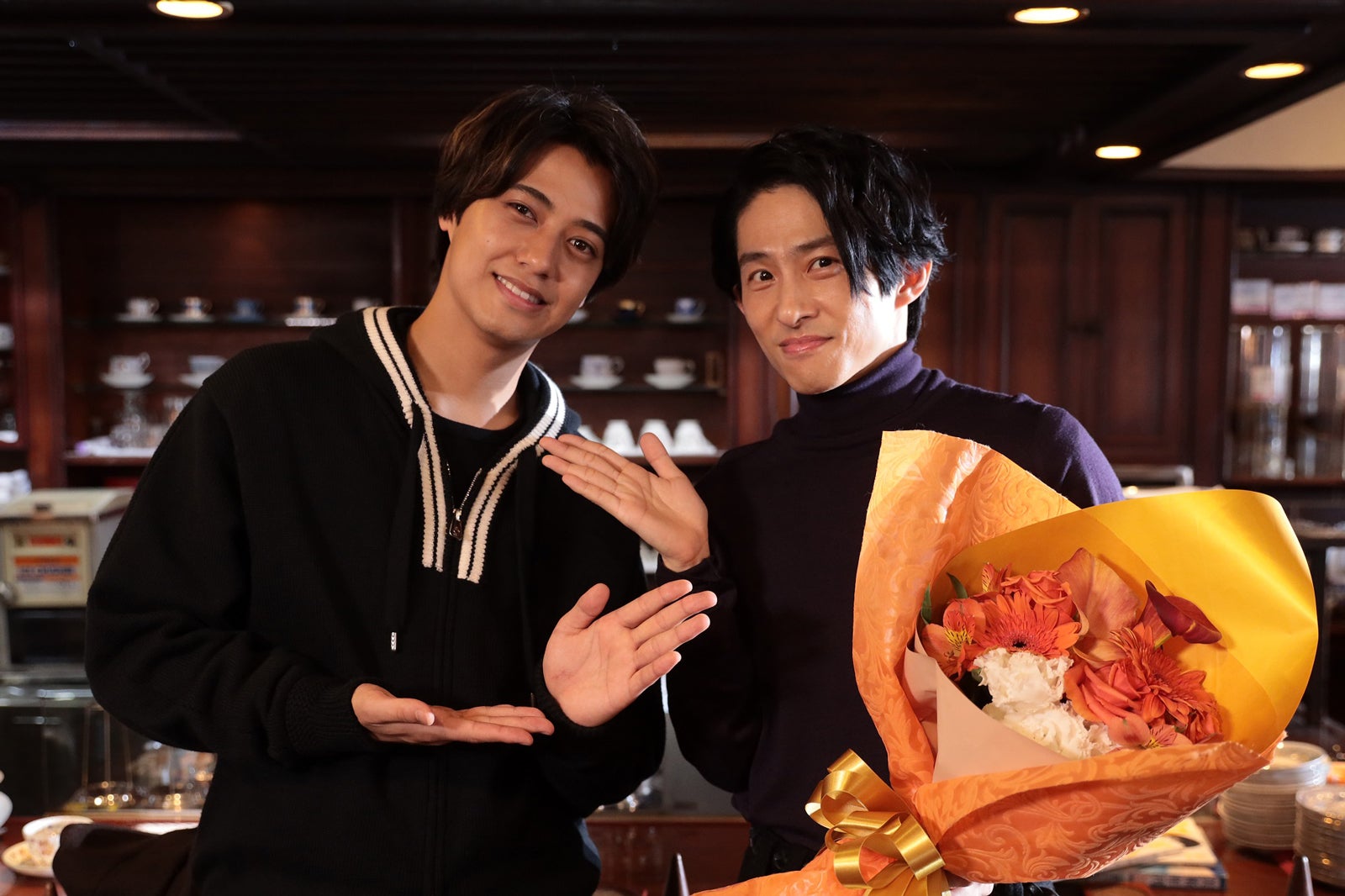 高橋海人、三宅健（C）テレビ朝日