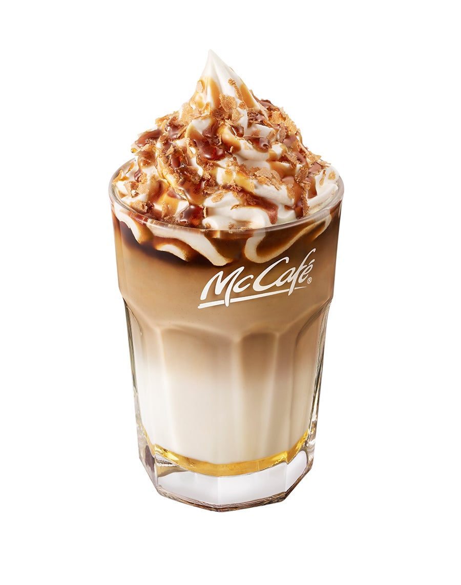 クリームブリュレアイスラテ／画像提供：日本マクドナルド