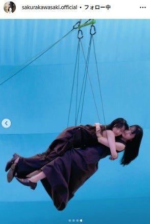 川崎桜Instagramより