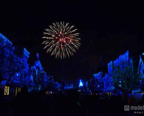 米ディズニーランド“世界初”花火×プロジェクション・マッピングの新ショー初公開 開園60周年「ダイヤモンド・セレブレーション」