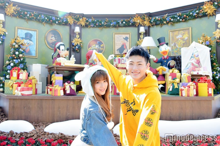 デコレーション/モデル:ちゃんえな(中野恵那)&平本蓮(C)モデルプレス(C)Disney