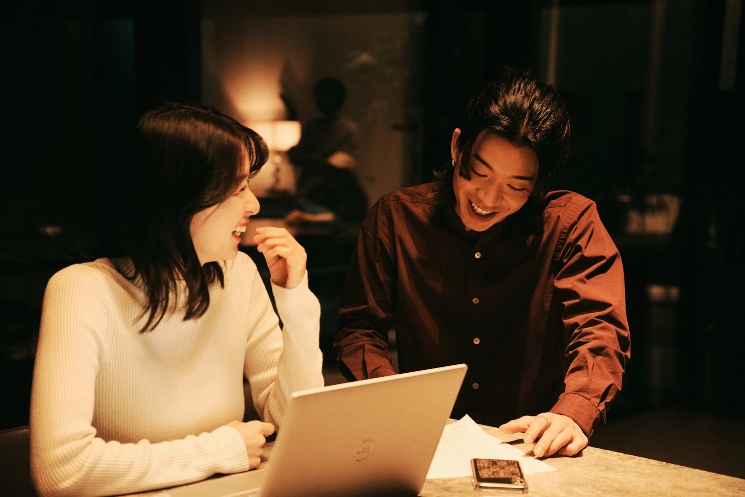 鳴海唯、森愁斗「MISS KING / ミス・キング」（C）AbemaTV, Inc.