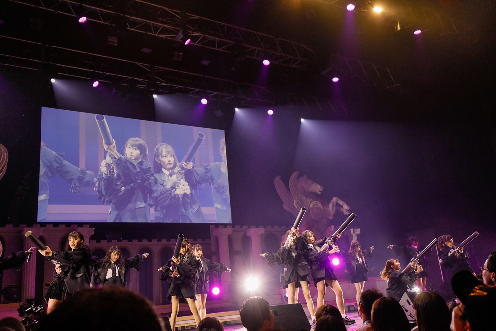 ラストアイドル／1周年記念コンサートの様子（C）Yoshifumi Shimizu