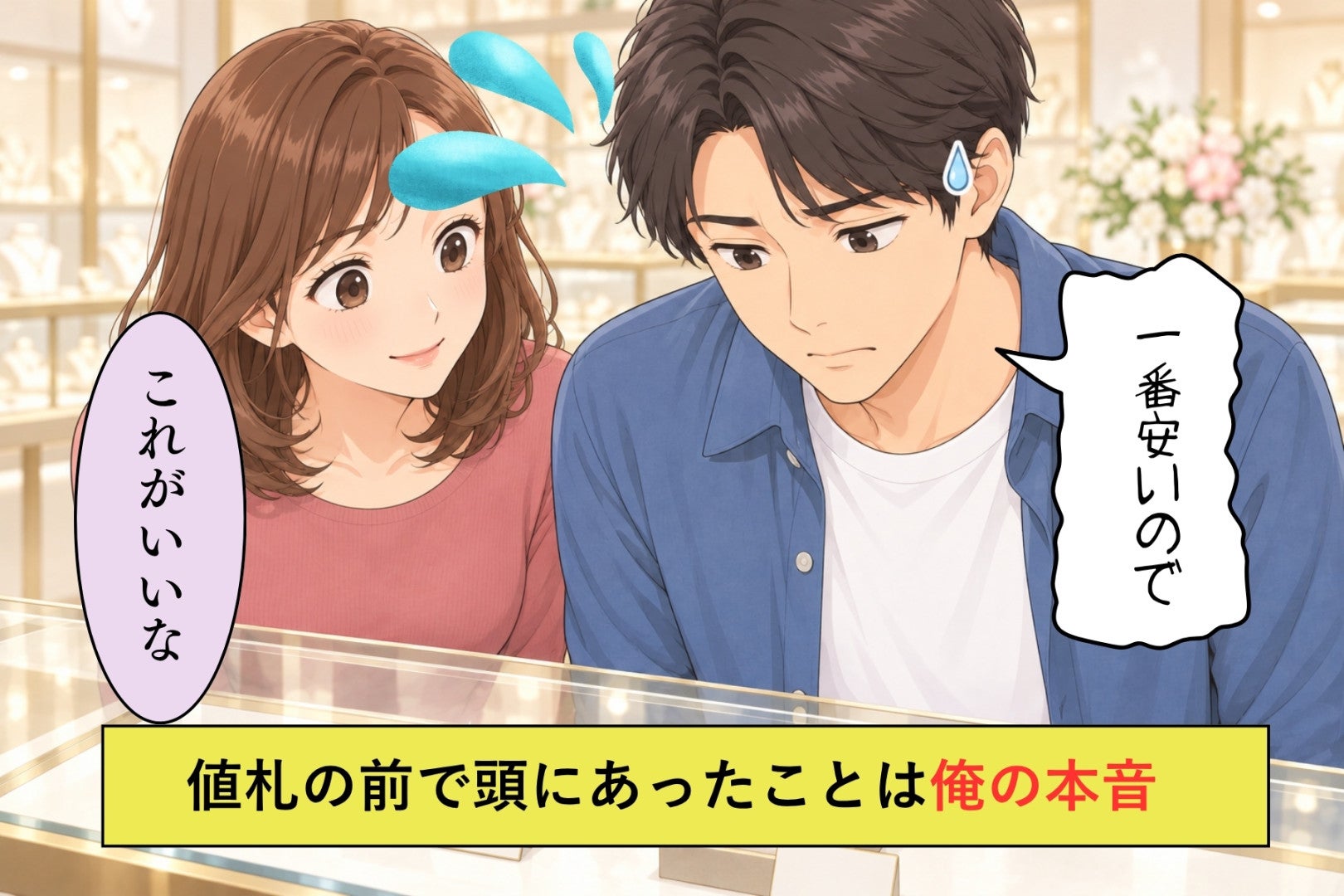 「一番安いので」と店員に言った俺。値札の前で頭にあったのは、自分のことだけだった