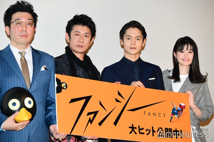 廣田正興監督、永瀬正敏、窪田正孝、小西桜子 (C)モデルプレス