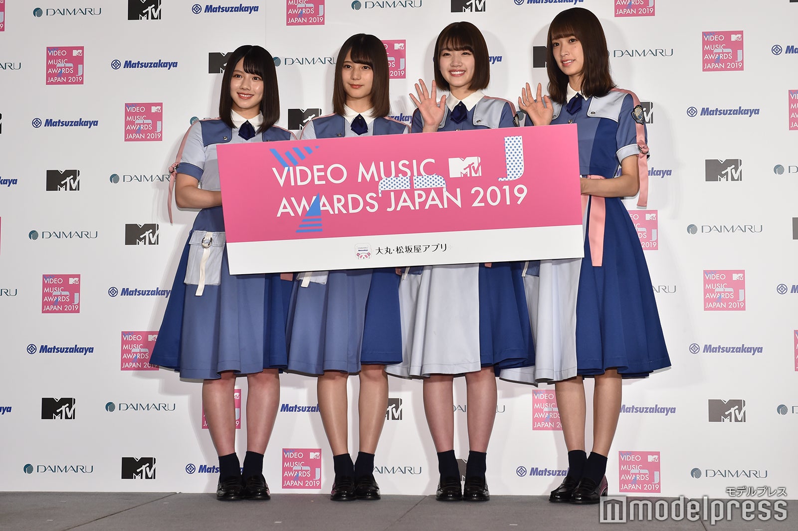 渡邉美穂、小坂菜緒、佐々木美玲、佐々木久美 （C）モデルプレス