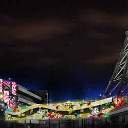 東京スカイツリータウンプロジェクションマッピング(イメージ)(C)TOKYO-SKYTREETOWN【モデルプレス】