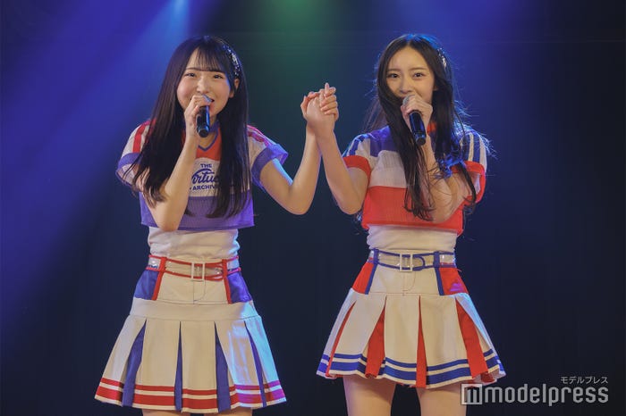 田中沙友利、森川優(C)モデルプレス