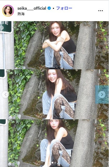 せいせいInstagramより