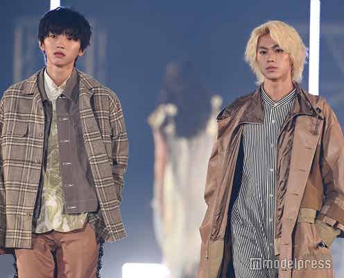 なにわ男子・道枝駿佑&美 少年・佐藤龍我、ジャニーズ次世代コンビがTGC再び 抜群スタイルで美しきランウェイ<TGC2020A/W ONLINE>