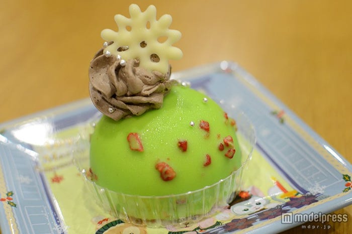 ホワイトチョコレートムースケーキ、スーベニアプレート付き¥880