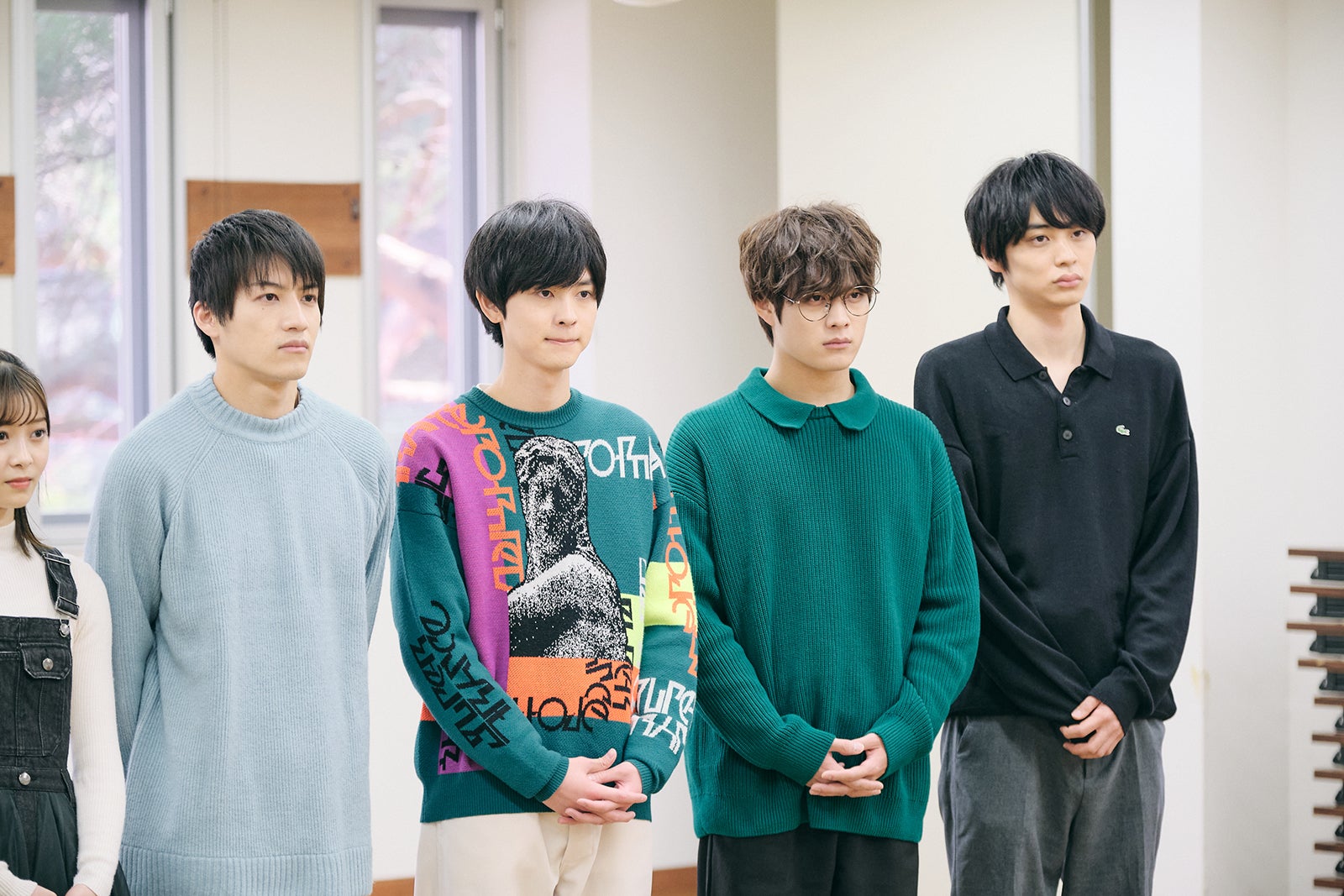 小池亮介、松村陸斗、橋本裕太、鈴木志遠「恋愛ドラマな恋がしたい～Kiss me like a princess～」最終話（C）AbemaTV, Inc.