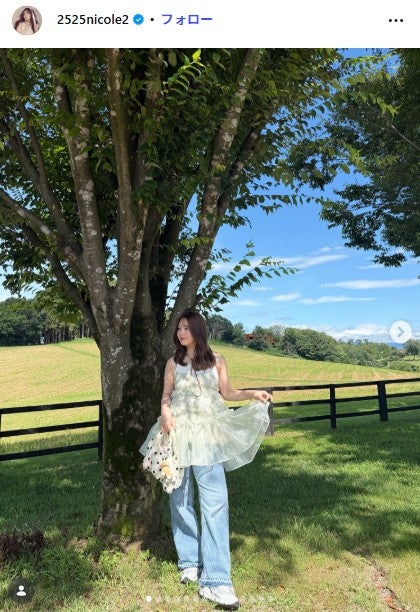 藤田ニコル Instagramより