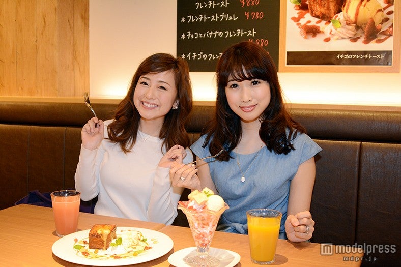 美味しいスイーツを食べながらだと会話も弾みそう