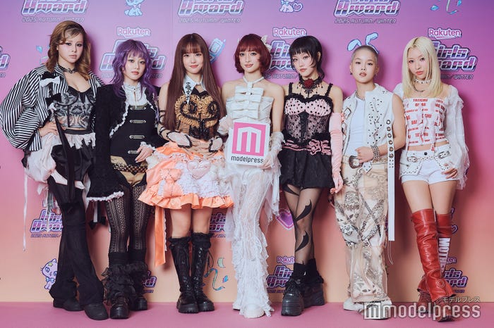 XG(HARVEY、HINATA、JURIA、JURIN、CHISA、COCONA、MAYA)(C)モデルプレス