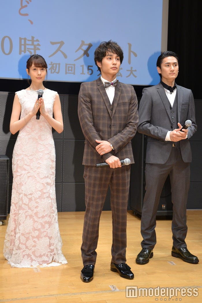 トリンドル玲奈、中村蒼、中村隼人(C)モデルプレス