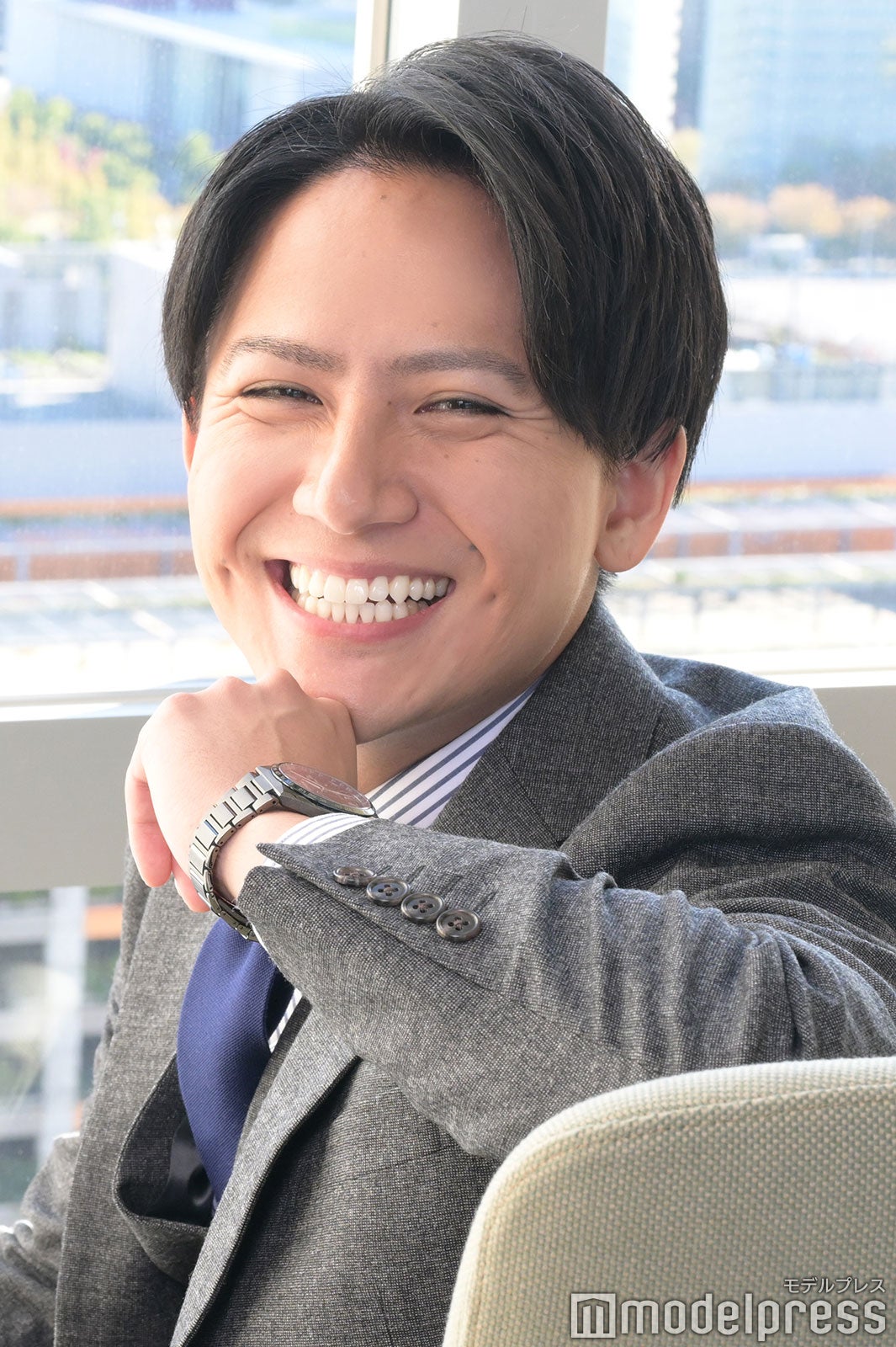 安宅晃樹アナ（C）モデルプレス