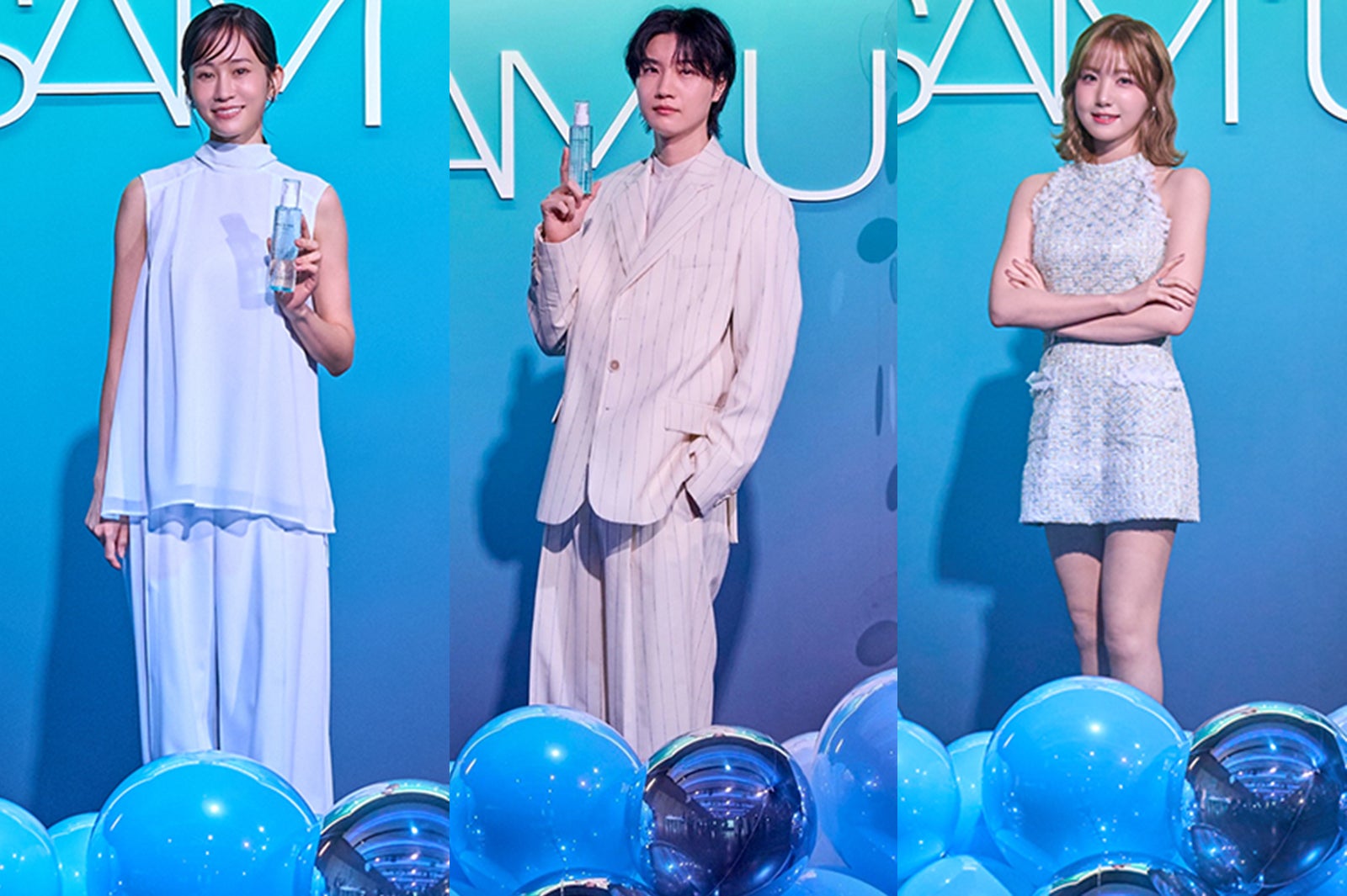 前田敦子・桜田通・HITOMI（本田仁美）ら豪華ゲスト来場 スキンケアのこだわり語る