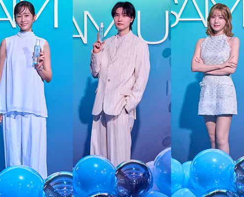 前田敦子・桜田通・HITOMI(本田仁美)ら豪華ゲスト来場 スキンケアのこだわり語る