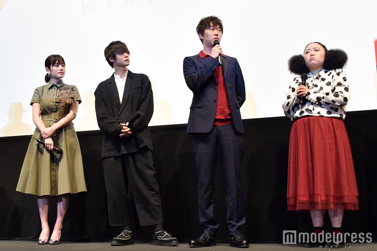 筧美和子、窪田正孝、新井浩文、江上敬子（C）モデルプレス