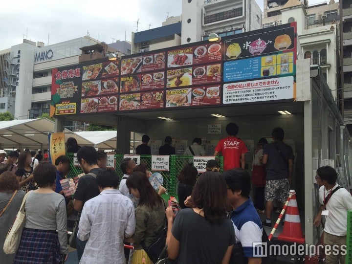 食券売り場にも行列／画像提供：激辛グルメ祭り実行委員会