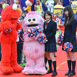 (左から)広瀬すず、中条あやみ/画像提供:ユニバーサル・スタジオ・ジャパン