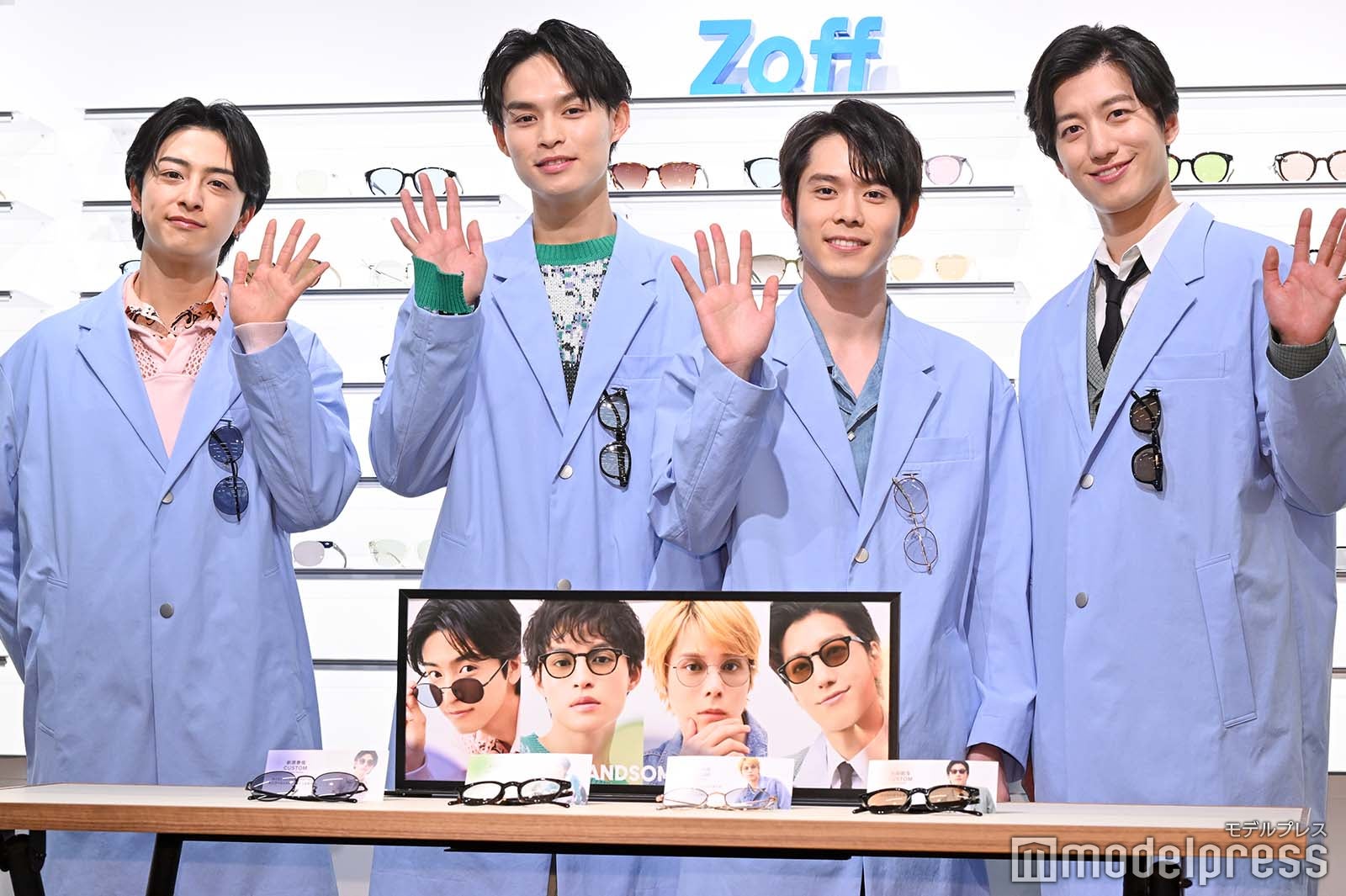 新原泰佑、兵頭功海、細田佳央太、水田航生（C）モデルプレス