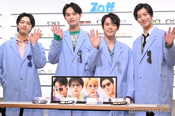 新原泰佑、兵頭功海、細田佳央太、水田航生(C)モデルプレス