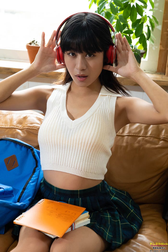 宮里楓夏(C)白井淳也/ヤンマガWeb