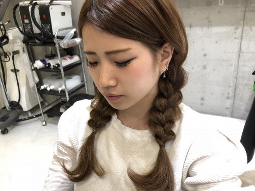 ラフにほぐしていきます