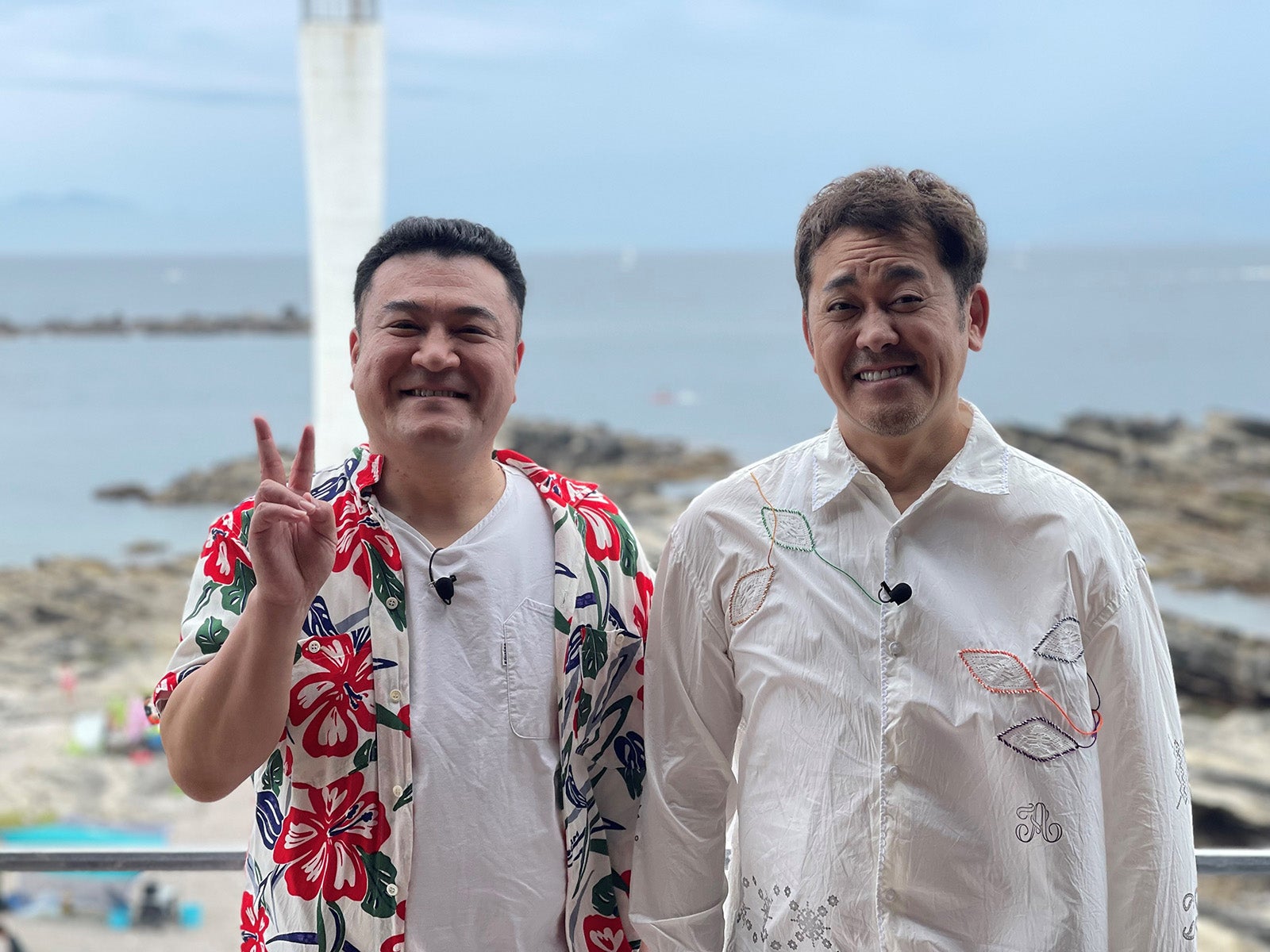 山崎弘也、有田哲平（C）日本テレビ