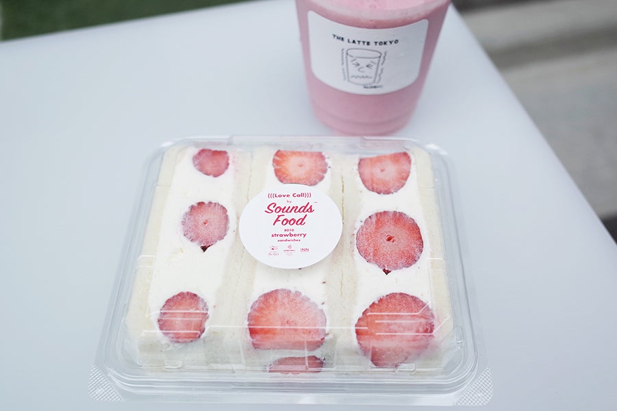 THE LATTE TOKYO とちおとめ苺サンド