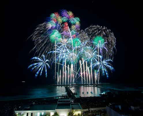 那須りんどう湖レイクビュー「りんどう湖花火大会」2020年は打ち上げ数5,500発に規模拡大