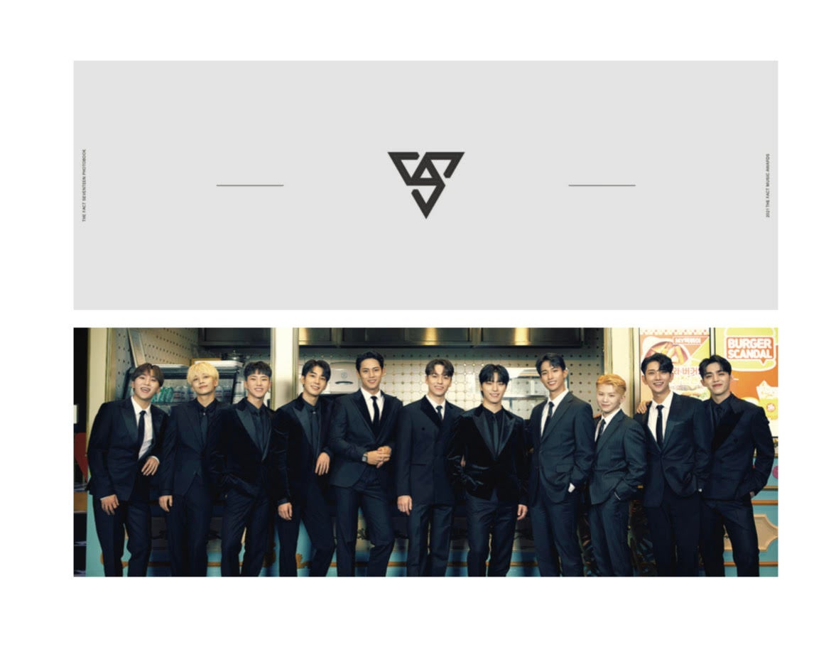 超特大サイズポスター「THE FACT SEVENTEEN PHOTOBOOK『YOU ARE IN US』」 （提供写真）