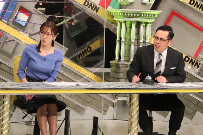 小澤陽子、有田哲平(C)フジテレビ