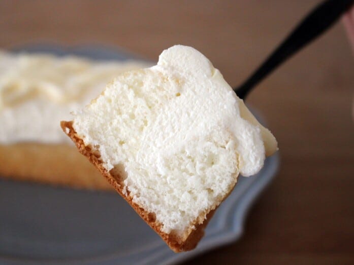 生地の間にまで、クリームがたっぷり！