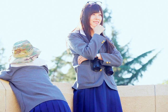 齋藤飛鳥、梅澤美波(C)2020 「映像研」実写ドラマ化作戦会議 (C)2016 大童澄瞳/小学館