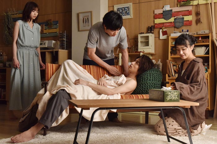 西野七瀬、田中圭、横浜流星、奈緒/「あなたの番です」第18話より(C)日本テレビ