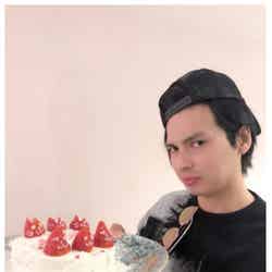 川崎希の手作りケーキとアレクサンダー／アレクサンダーオフィシャルブログ（Ameba）より
