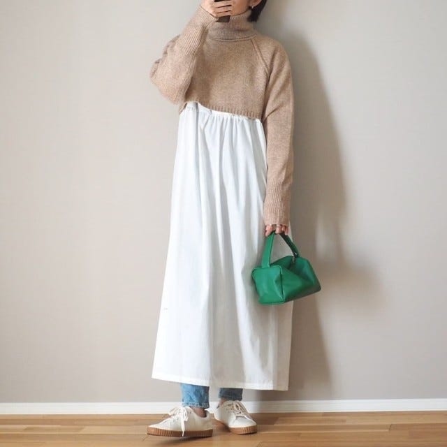 冬ワンピース はこう着て垢抜ける シンプルでも手抜きに見えない 大人の着こなし6選 モデルプレス