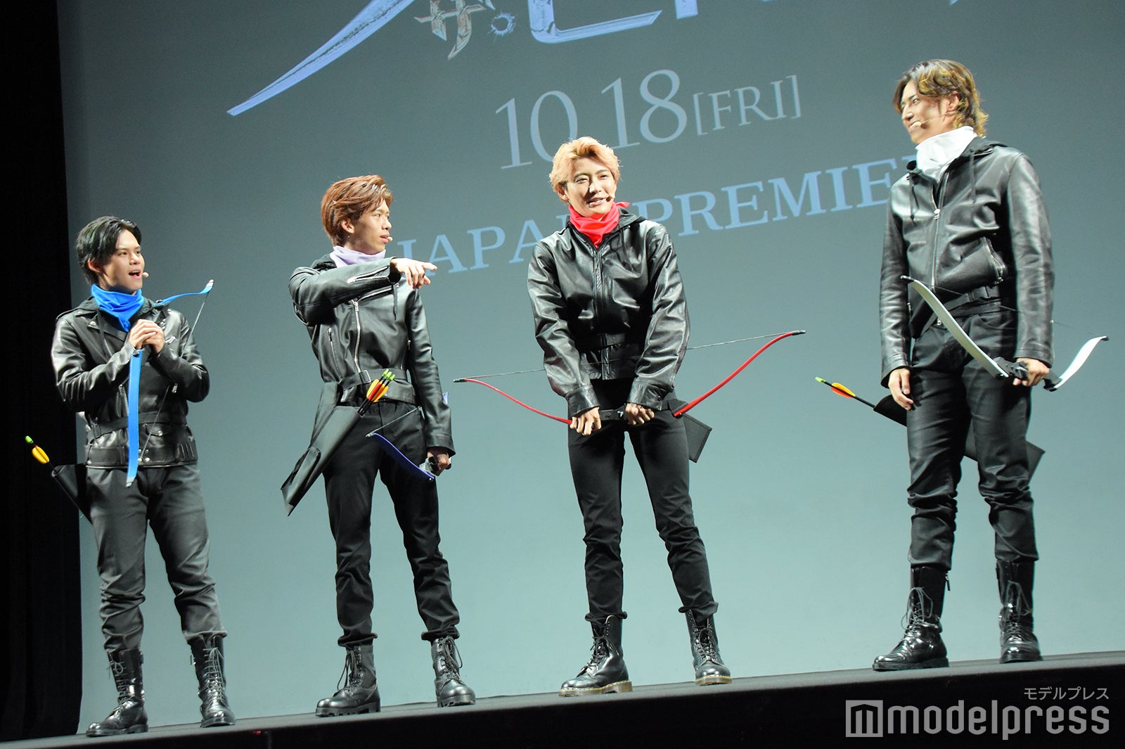 超特急（左から：カイ、リョウガ、ユーキ、タカシ）（C）モデルプレス