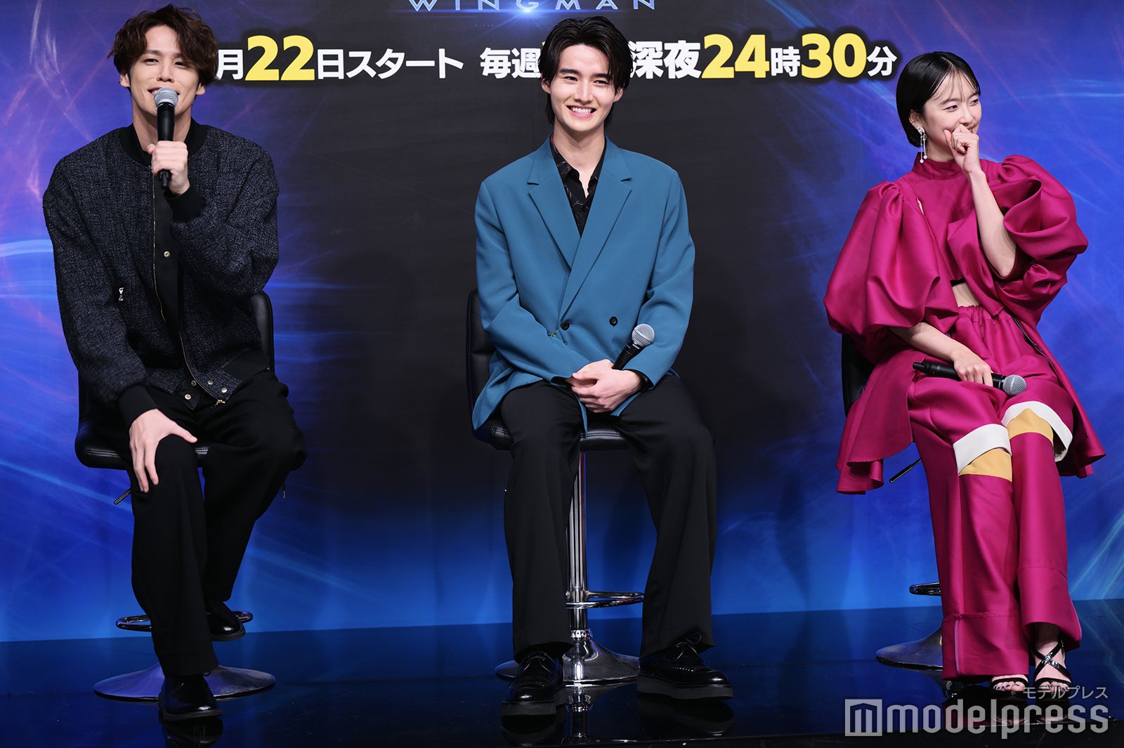 宮野真守、藤岡真威人、加藤小夏（C）モデルプレス